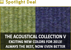 Check Out Our New
			Acoustical Collection V